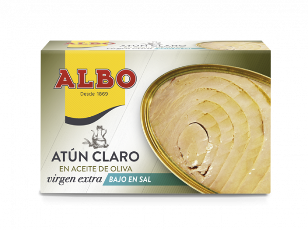 Atún Claro Aceite Oliva Virgen Extra Bajo en Sal OL-120