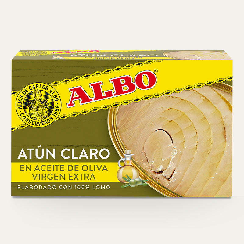 Atún Claro en Aceite de Oliva Virgen Extra