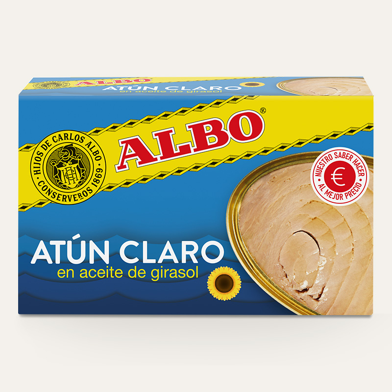 Atún Claro en Aceite de girasol
