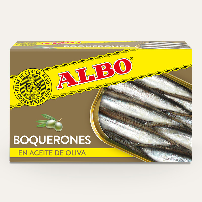 Boquerones en aceite de oliva