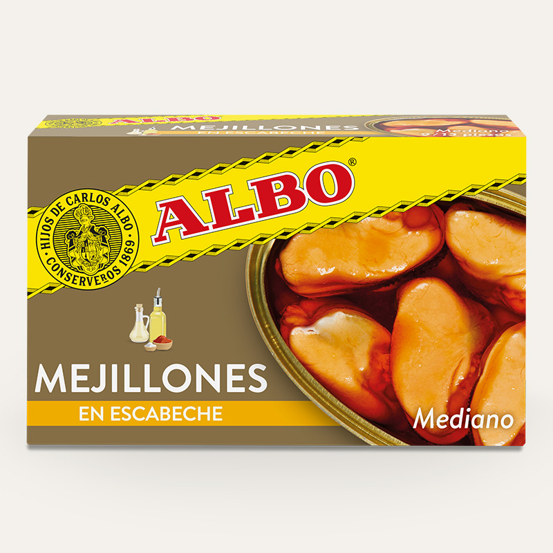 Mejillones escabeche mediano