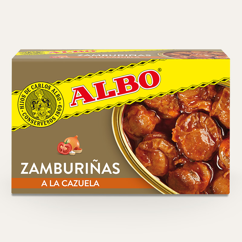 Zamburiñas a la cazuela